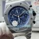 OMF Super Copy Audemars Piguet Royal Oak Offshore Blue Dial 3126 Chronograph Watch (3)_th.jpg